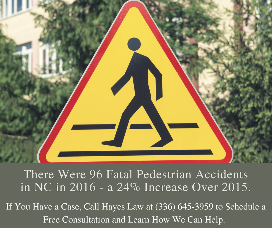 Pedestrian Accidents in Greensboro, NC